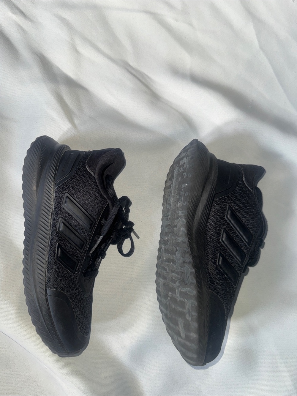 adidas Kids Black Athletic Sneakers